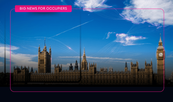 The upward-only rent review is now banned in all new commercial leases in England and Wales.